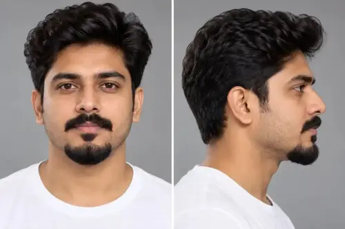 Disconnected Goatee Beard with Chevron Mustache and Light Cheek Stubble – Men's Beard Style 2026 — AI Photo Editing Prompt on Faymas