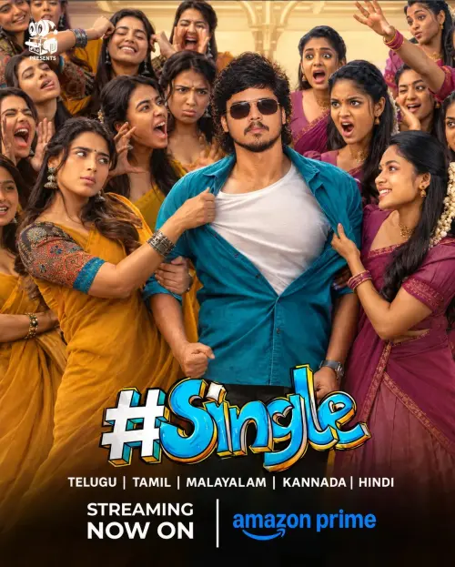 Single – Fun South Indian Movie Poster — AI Photo Editing Prompt on Faymas