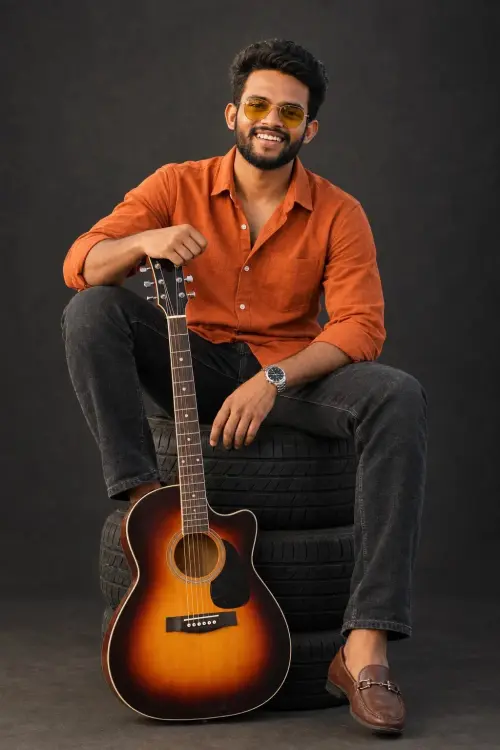 Acoustic Guitar — AI Photo Editing Prompt on Faymas