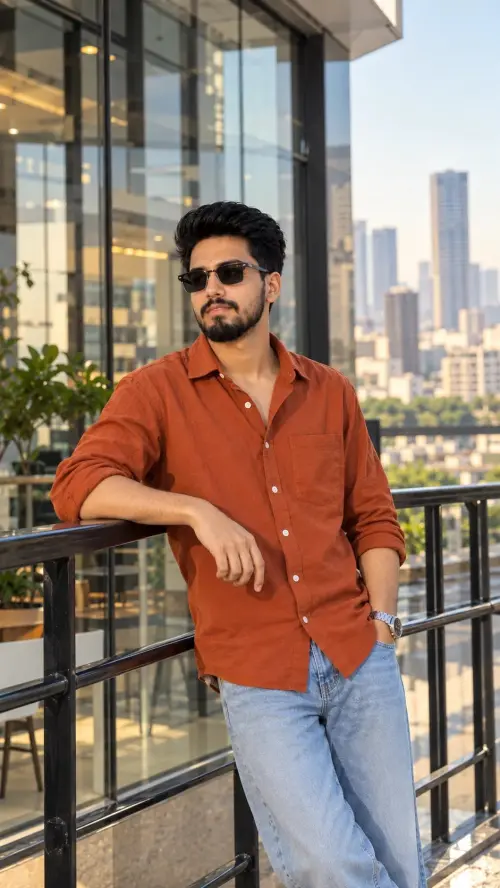 Ultra Realistic Urban Fashion Portrait | Cinematic DSLR Look — AI Photo Editing Prompt on Faymas