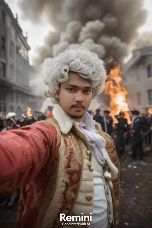 18th-Century Revolutionary Portrait — AI Photo Editing Prompt on Faymas