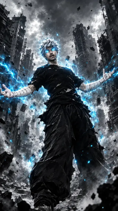 DARK APOCALYPTIC WARRIOR — REAL FACE IDENTITY LOCK — AI Photo Editing Prompt on Faymas