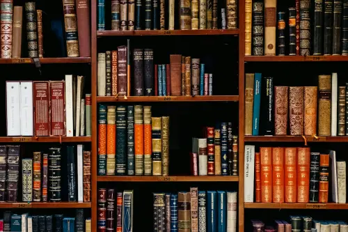 Ancient Library Floating in a Cosmic Nebula — AI Photo Editing Prompt on Faymas