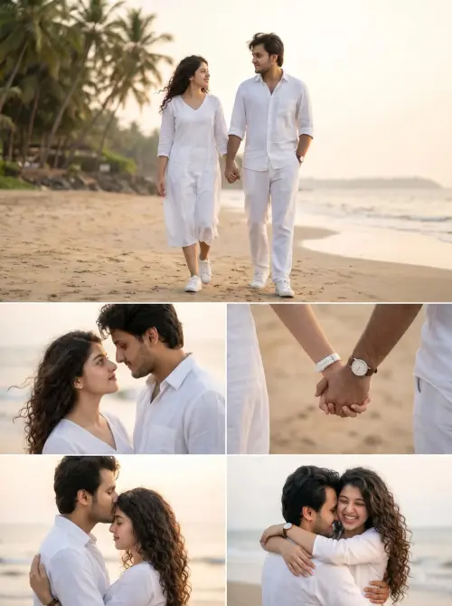 Outdoor Couple Photoshoot — AI Photo Editing Prompt on Faymas