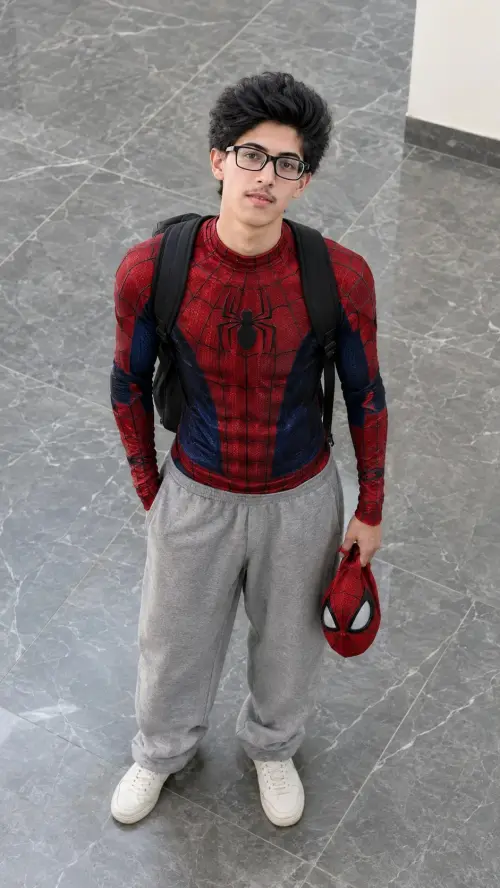 Peter Parker After School 🕷️ — AI Photo Editing Prompt on Faymas
