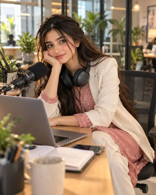 Founder Energy, Podcast Day 🎙️ — AI Photo Editing Prompt on Faymas