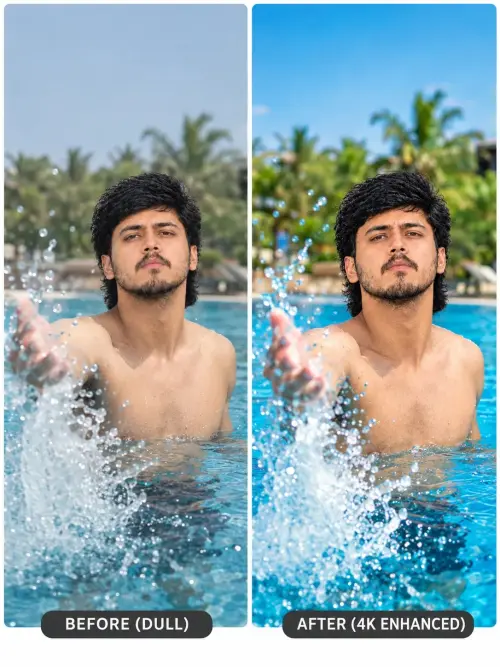 Ultra HD 4K Photo Enhancement — AI Photo Editing Prompt on Faymas