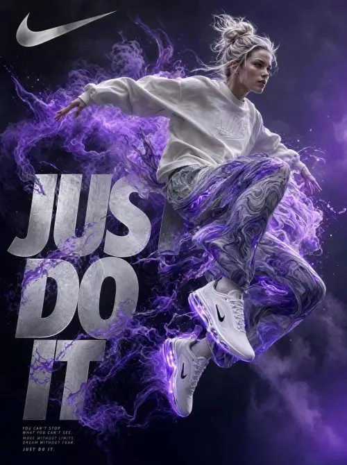 Digital Artwork in a Surreal, Dynamic Style Inspired by Premium Athletic Prompt for a highly detailed digital artwork in — AI Photo Editing Prompt on Faymas