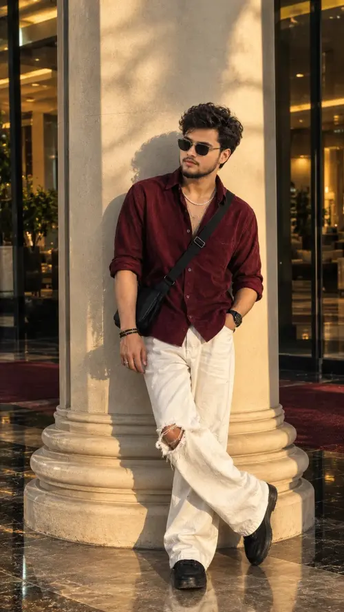 Ultra-realistic 8K DSLR full-body fashion portrait — AI Photo Editing Prompt on Faymas