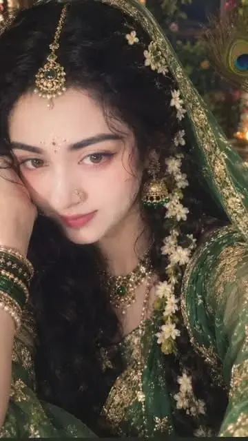 Emerald Royal Bride — AI Photo Editing Prompt on Faymas