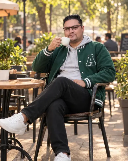 “A Peaceful Coffee Moment” — AI Photo Editing Prompt on Faymas