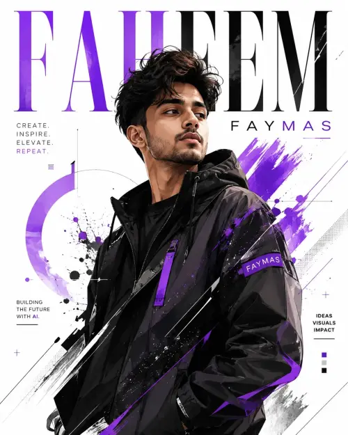 Adaptive Editorial Character Illustration AI Prompt | Premium Stylized Fashion Poster with Identity Preservation — AI Photo Editing Prompt on Faymas