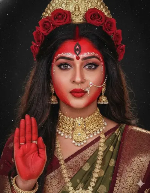 Divine Shakti 🌹✨ — AI Photo Editing Prompt on Faymas