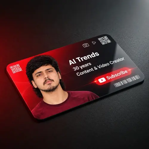 AI Trends – Creator Digital Profile Card — AI Photo Editing Prompt on Faymas