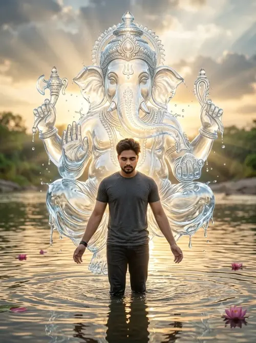 Kuldeep Meena — AI Photo Editing Prompt on Faymas