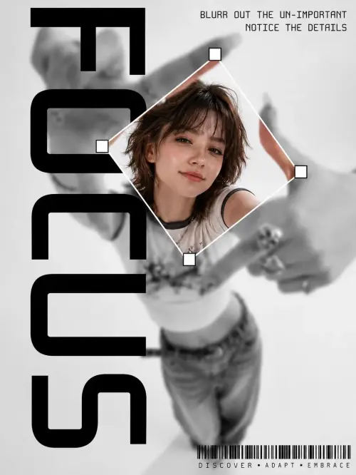 FOCUS: The Art of Attention. — AI Photo Editing Prompt on Faymas
