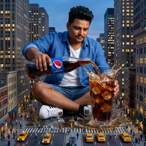 “Pepsi Giant – Taste of the City” — AI Photo Editing Prompt on Faymas
