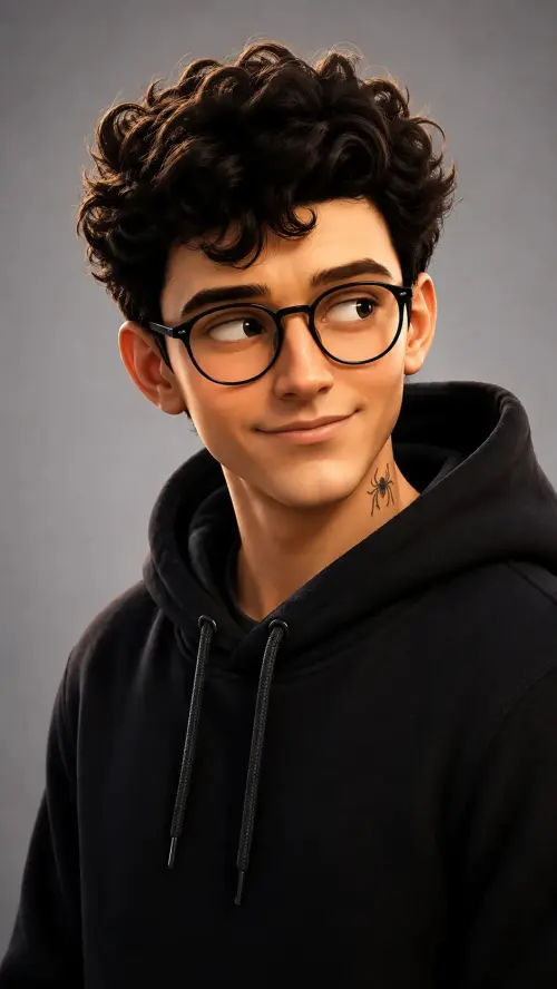 3D Stylized Pixar-Inspired Young Man Character Portrait — AI Photo Editing Prompt on Faymas