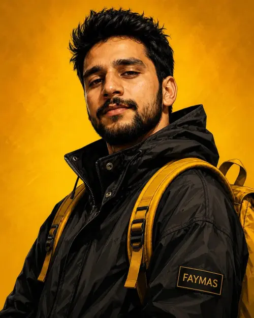 Mustard Streetwear Editorial Illustration AI Prompt | Semi-Realistic Fashion Character Art — AI Photo Editing Prompt on Faymas