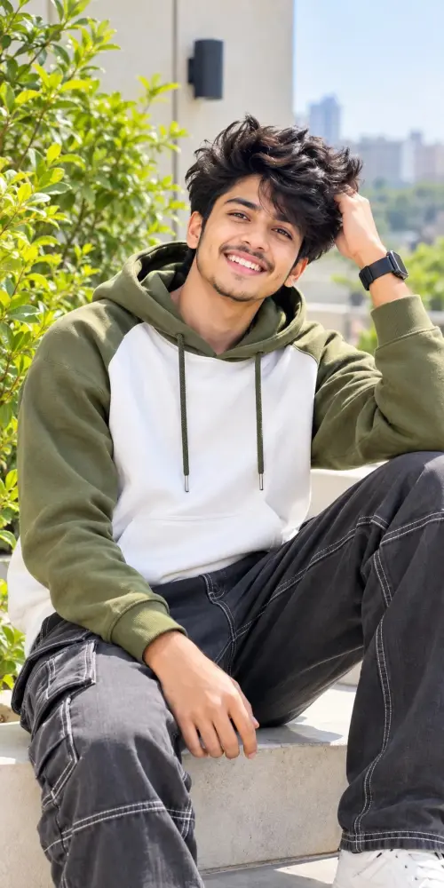 Handsome Boy Aesthetic Portrait 🤍🔥 | AI Photo Editing Prompts | Trending Instagram Look — AI Photo Editing Prompt on Faymas
