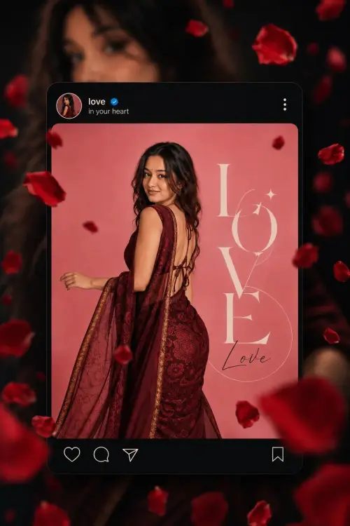 Romantic Love in Bloom Social Post — AI Photo Editing Prompt on Faymas