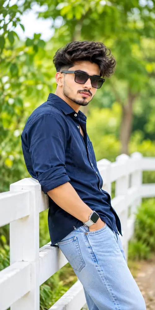 🔥 Stylish Boy AI Photo Editing | Viral Instagram Portrait Trend 2026 😎✨ — AI Photo Editing Prompt on Faymas