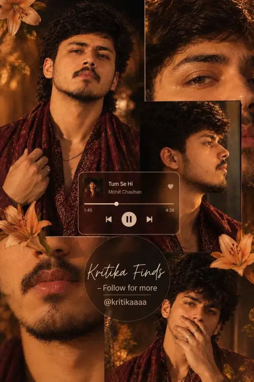 Tum Se Hi – Warm Cinematic Portrait Collage — AI Photo Editing Prompt on Faymas
