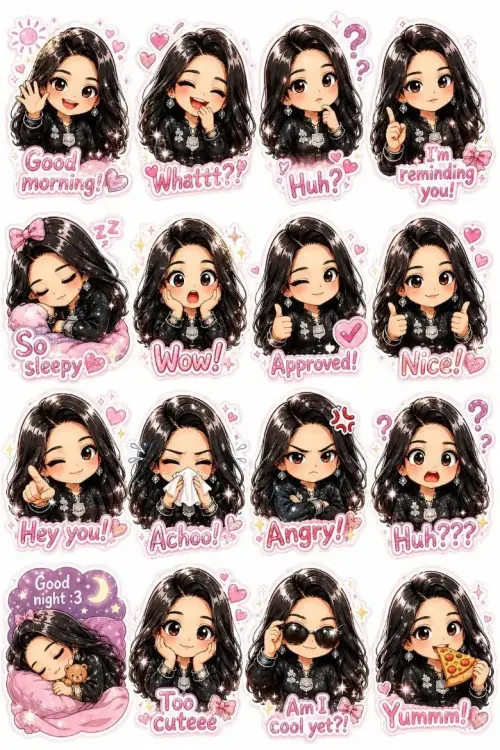 🌸My Many Moods 🎀💕 — AI Photo Editing Prompt on Faymas