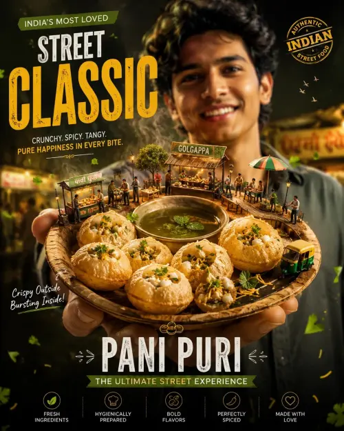 Luxury Food Advertising Poster AI Prompt | Premium Commercial Food Campaign — AI Photo Editing Prompt on Faymas