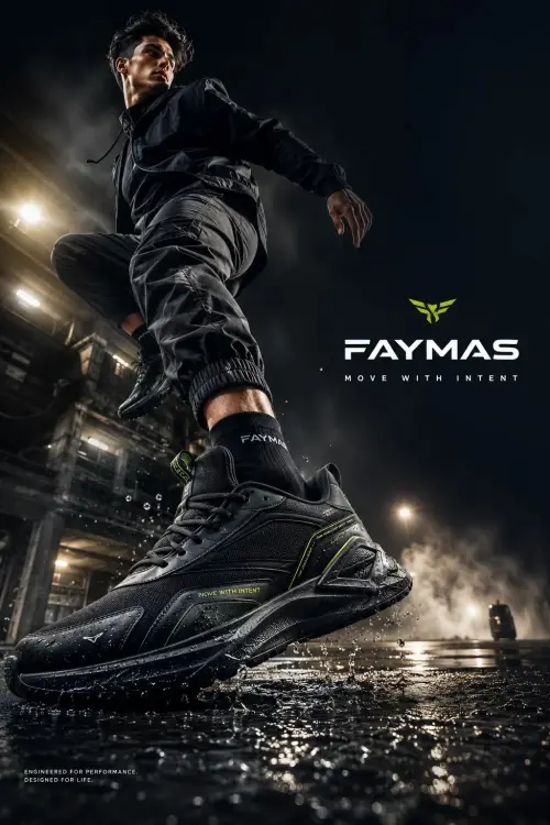 Luxury Footwear Advertising Poster AI Prompt | Premium Commercial Shoe Campaign — AI Photo Editing Prompt on Faymas