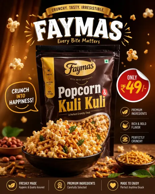 Premium FMCG Product Advertising Poster AI Prompt | Luxury Commercial Food Campaign — AI Photo Editing Prompt on Faymas